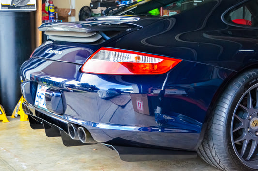 911 Carrera 997.1 rear diffuser