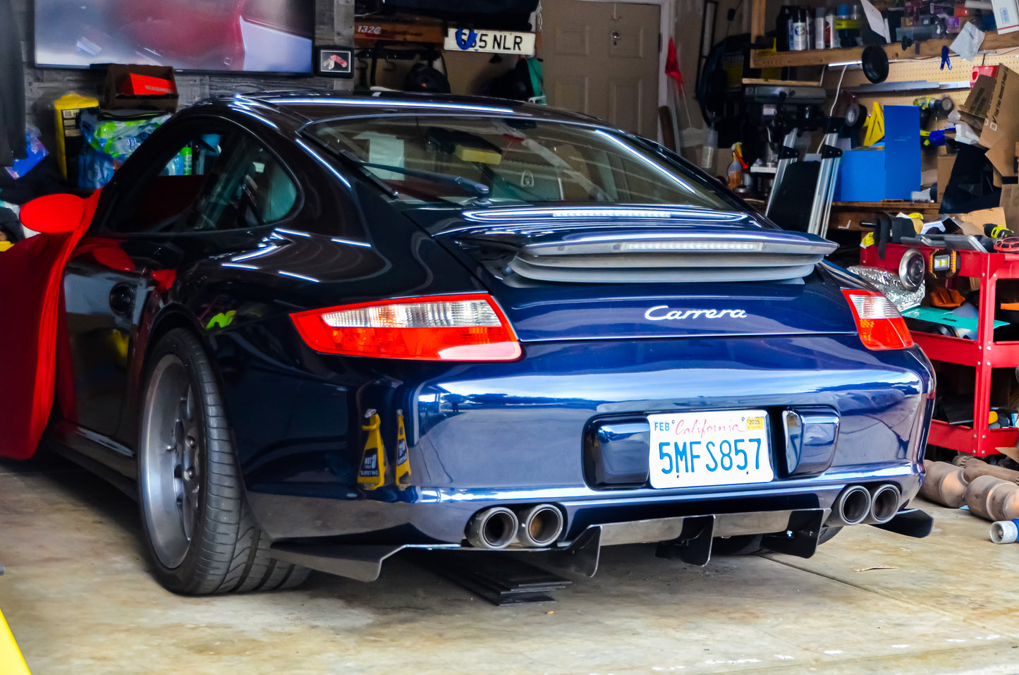 911 Carrera 997.1 rear diffuser