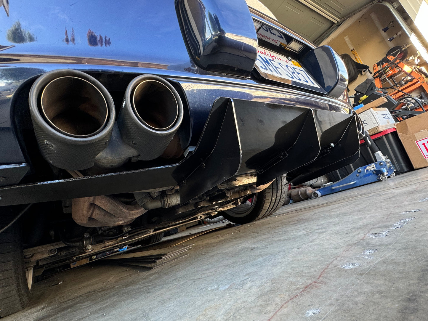 911 Carrera 997.1 rear diffuser