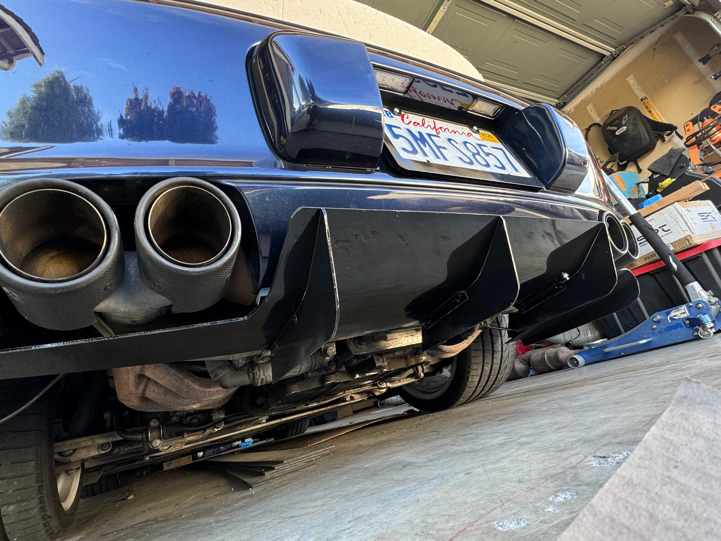 911 Carrera 997.1 rear diffuser