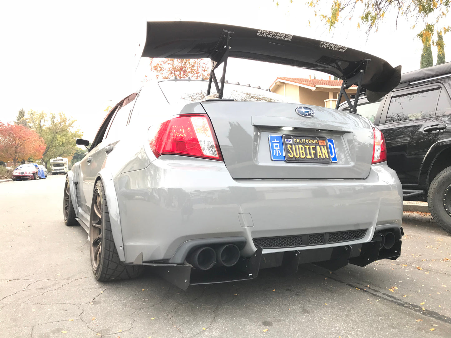 08-14 WRX/STI sedan Diffuser