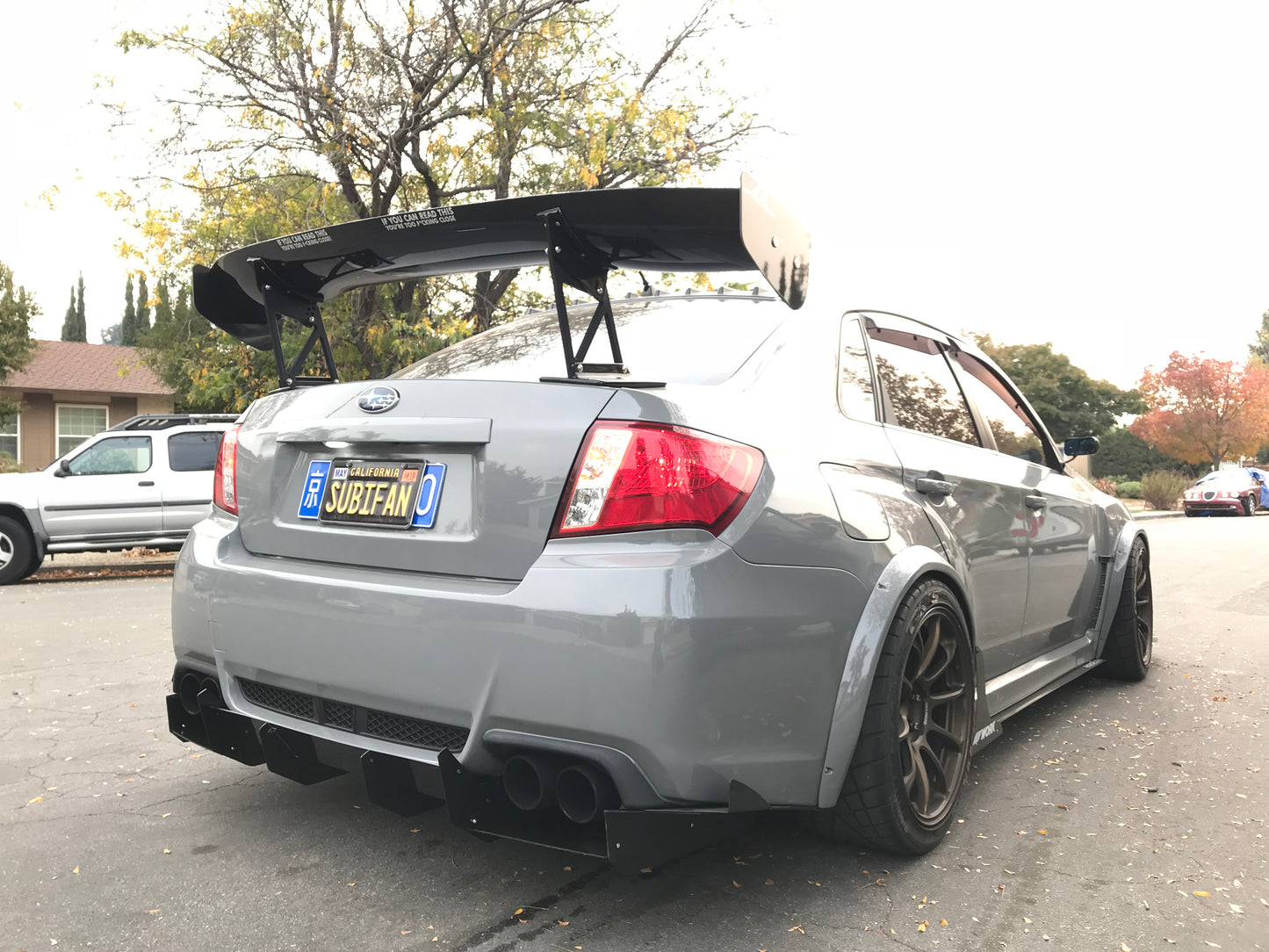 08-14 WRX/STI sedan Diffuser