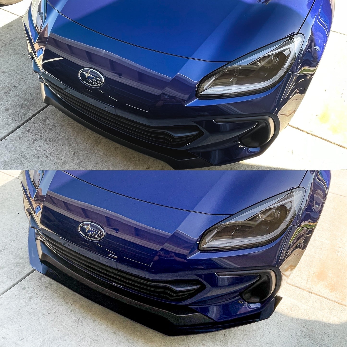 2022 BRZ/GR86 full front splitter (ACM-aluminum core)