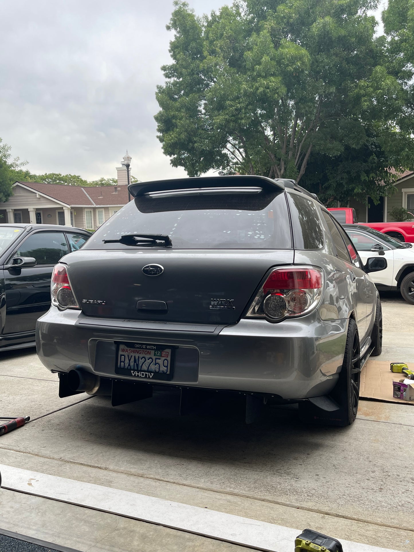 CON10DER8 V1 04–07 WRX (WAGON) diffuser