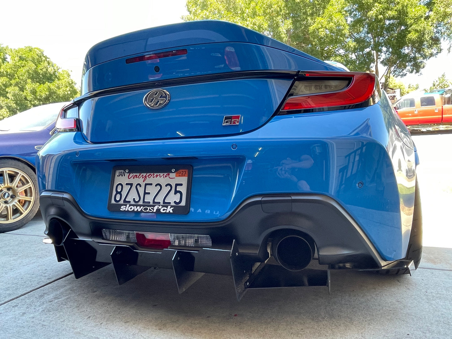 2022 GR86/BRZ rear diffuser