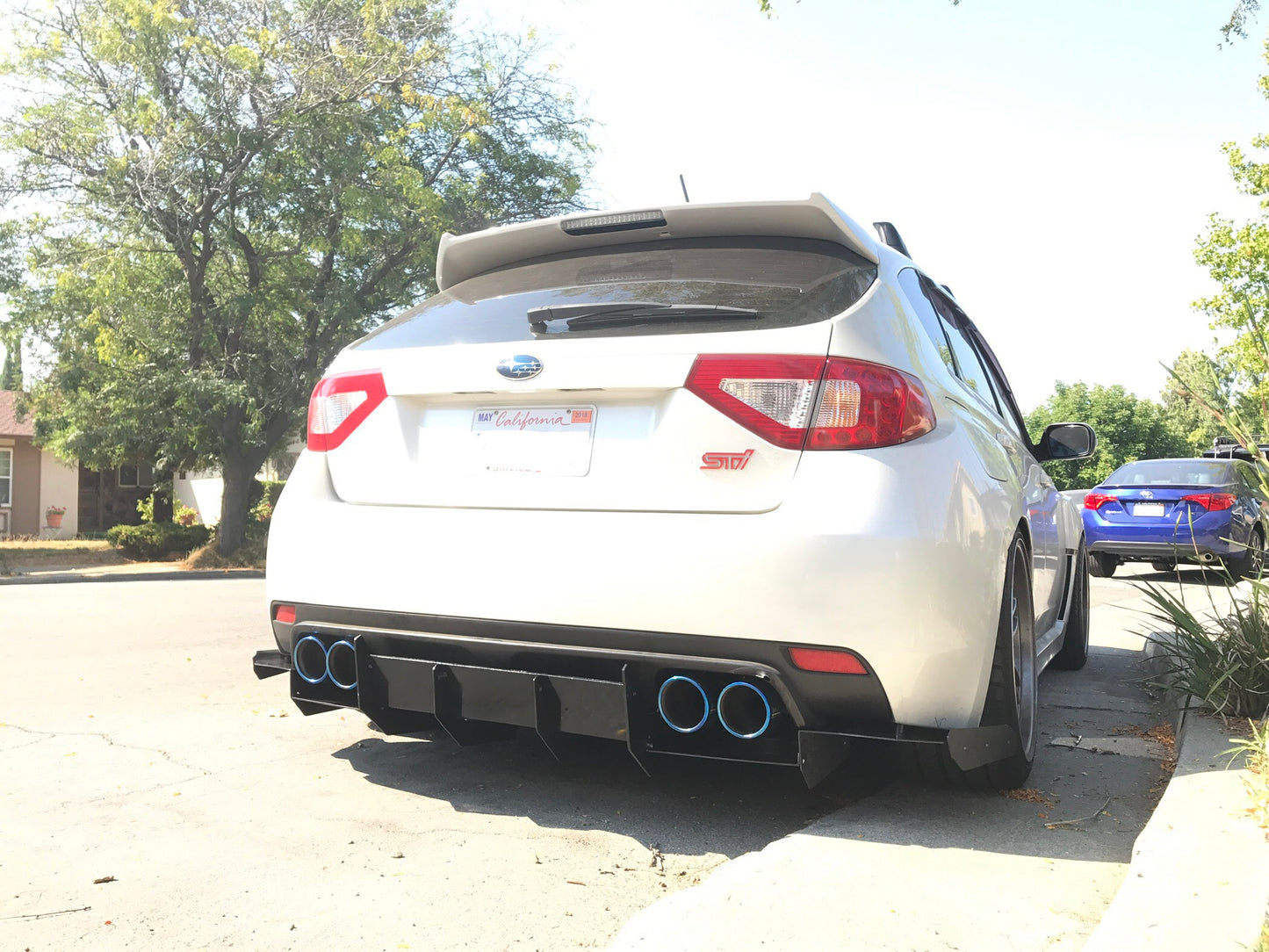 08-14 wrx/sti (hatch/5 door) V2 diffuser