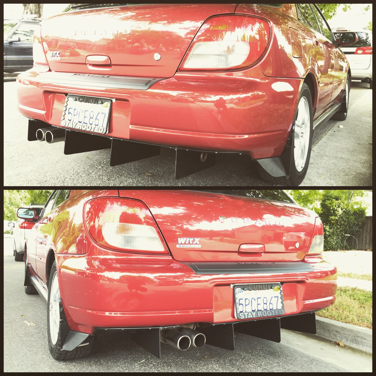 CON10DER8 02-03 wrx V1 (WAGON) diffuser